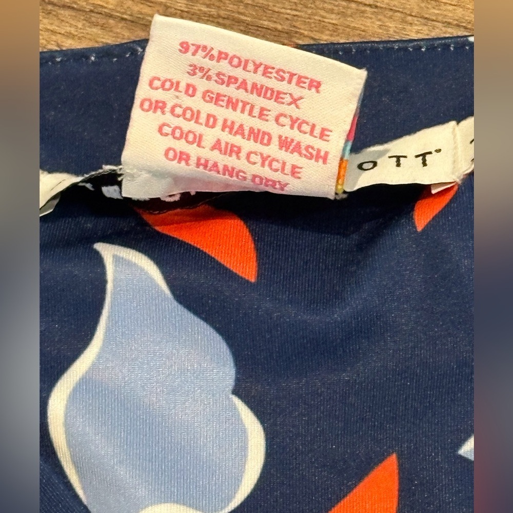 NWOT Gretchen Scott Designs Jersey Wrap Me Up Dress in Full Bloom Size L - Picture 6 of 10